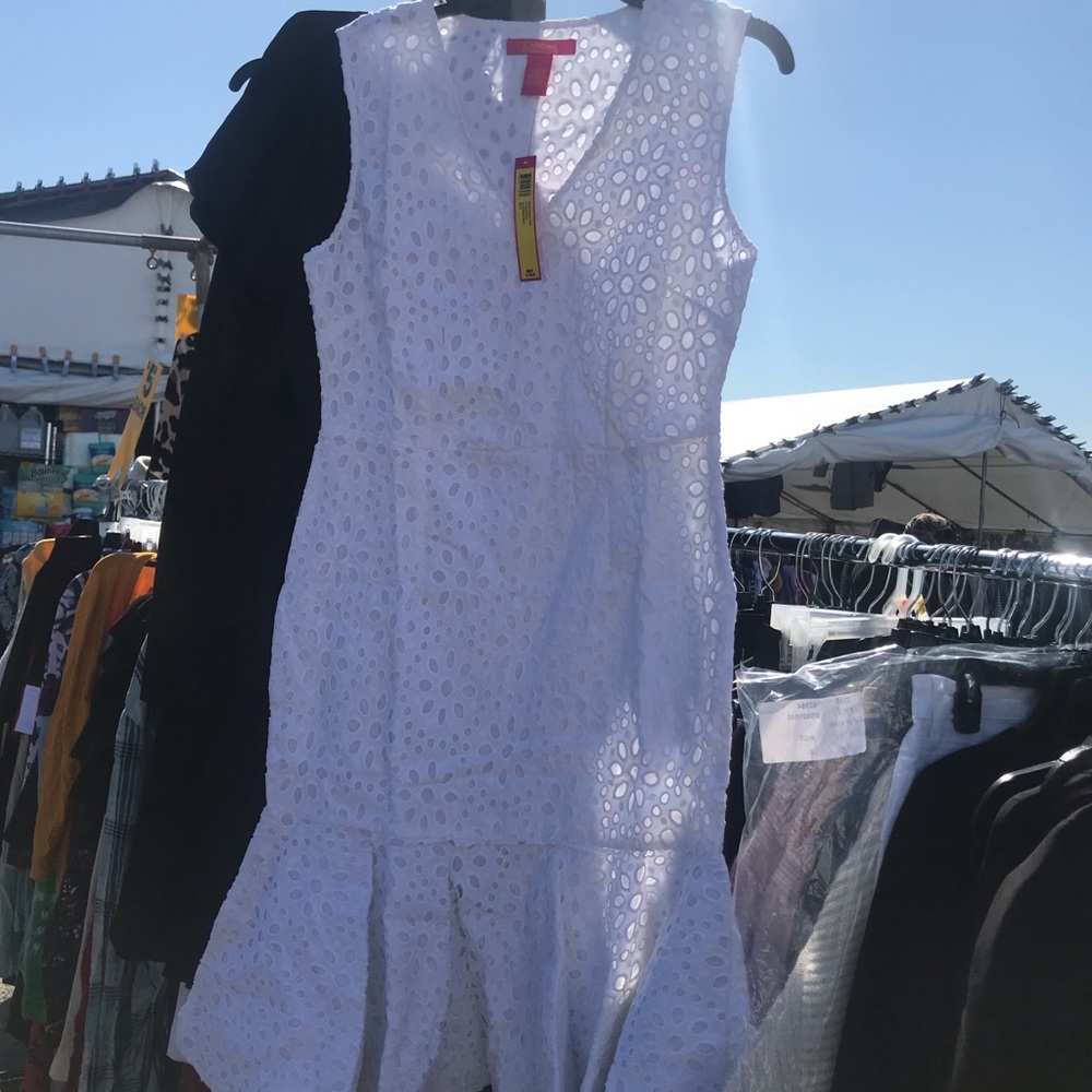 Long White dress